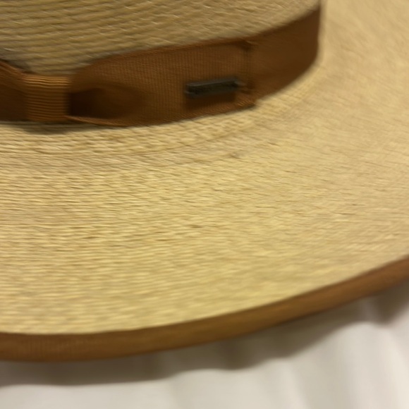 Brixton Tan and Brown Wide-Brimmed Hat - Picture 2 of 5